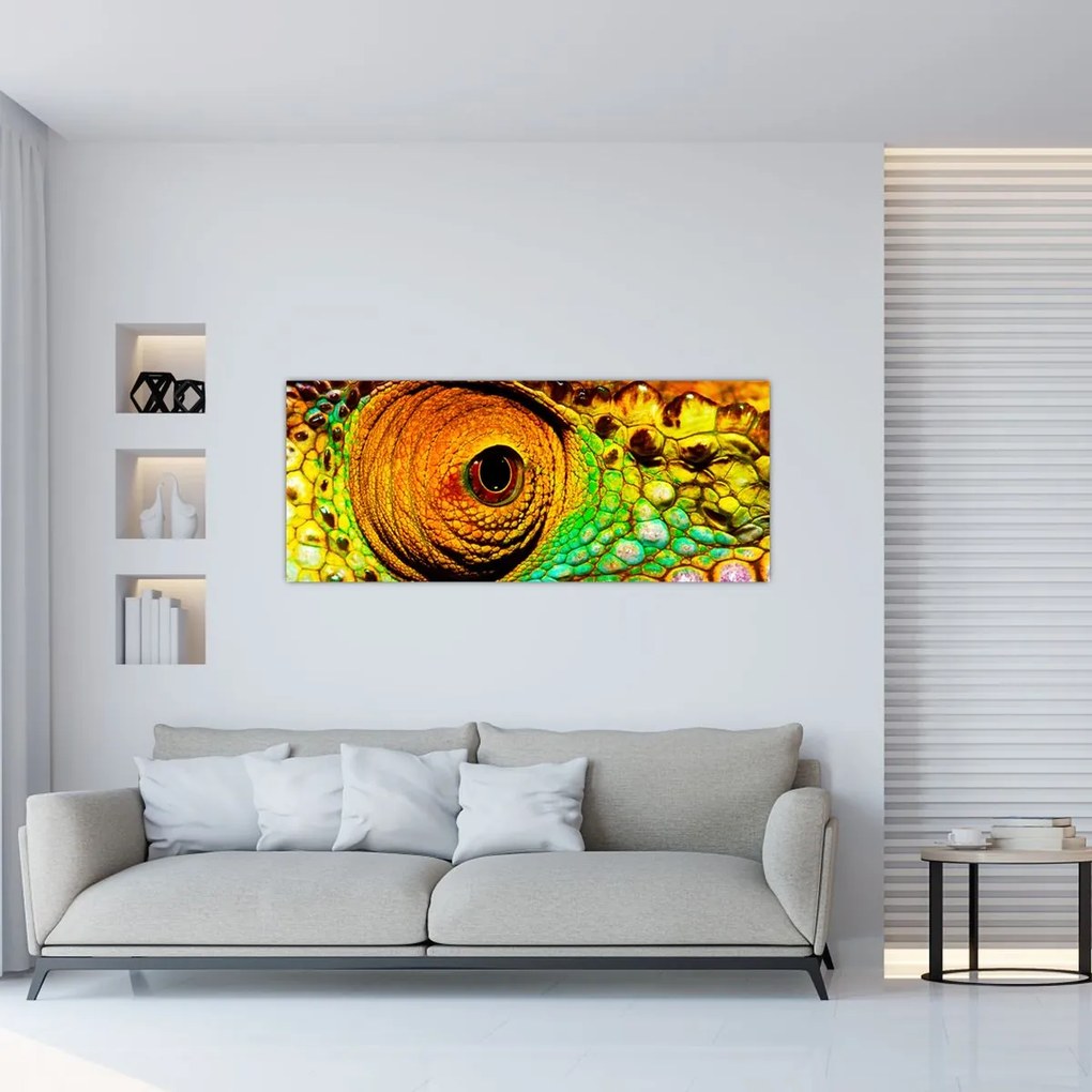 Obraz - Chameleon (120x50 cm)