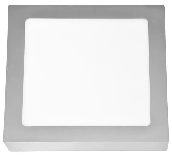 SMD panel prisadený 22,5x22,5cm, 18W, 4100K, IP20, 1550Lm, chrom