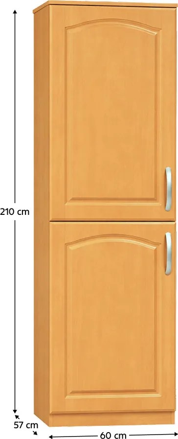 Potravinová kuchynská skriňa Leite MDF klasik S60LO. Vlastná spoľahlivá doprava až k Vám domov. 788695