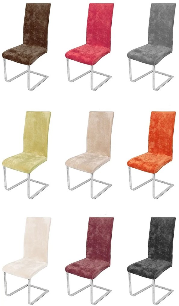Komashop Návlek na stoličku ZUZANA Farba: offwhite