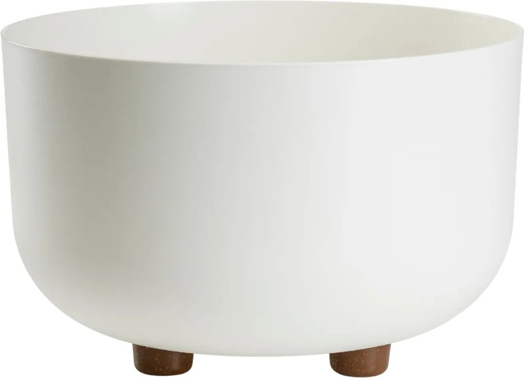 PLASTOVÝ KVETINÁČ TERRA 27X17 CM KRÉMOVÁ