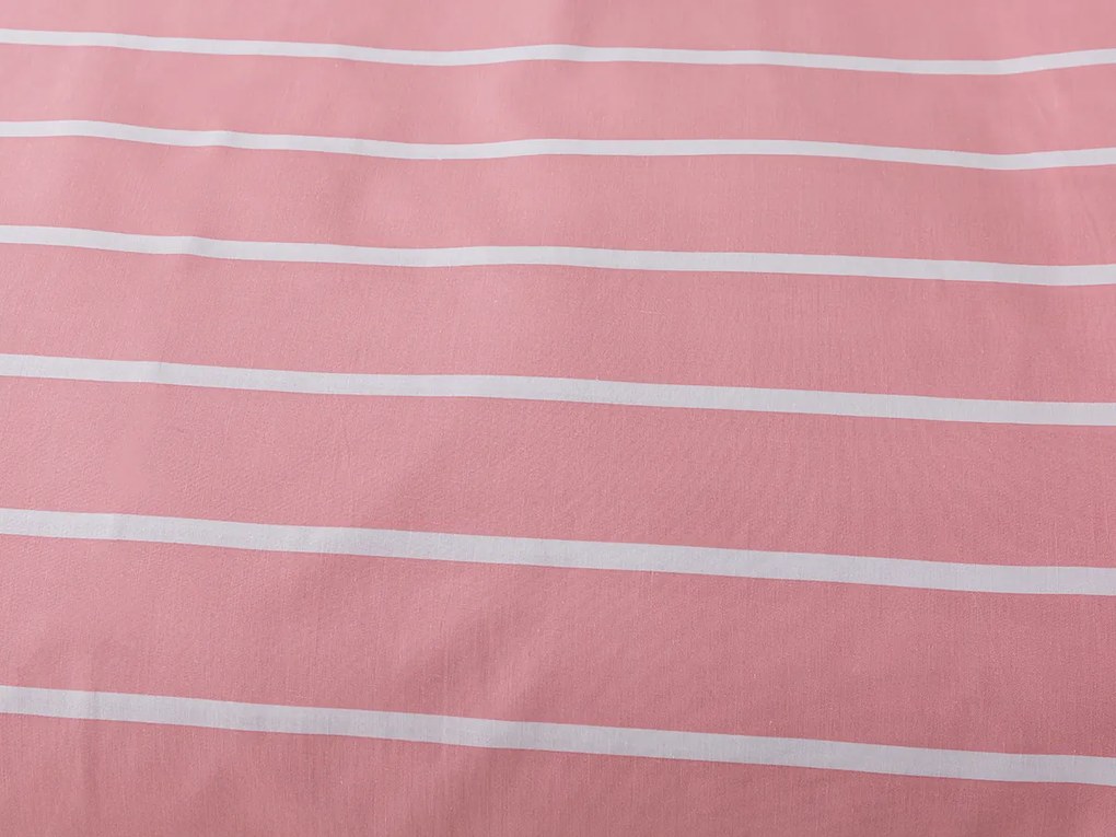 XPOSE® Bavlnené obliečky KLAUDIE DUO na dve postele - ružové