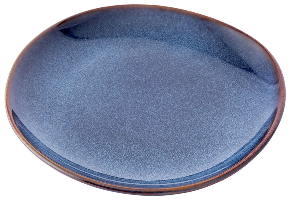 Altom Keramický dezertný tanier Reactive Navy Blue 20,5 cm