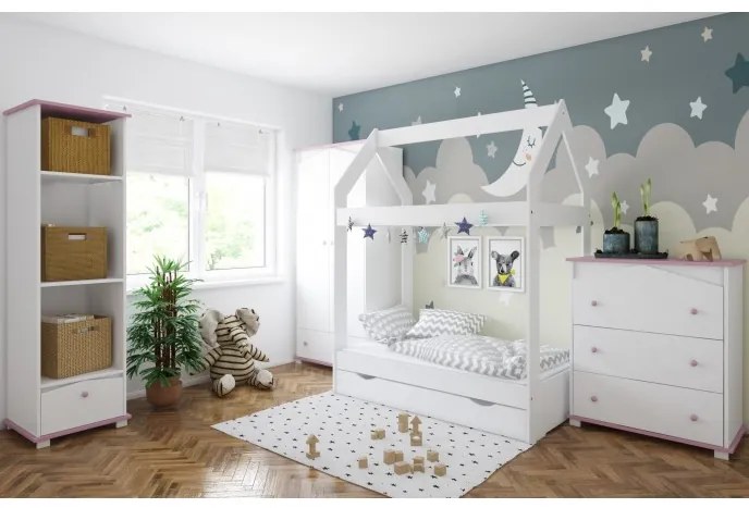 Komoda HOUSE s 3 zásuvkami - VIAC FARIEB