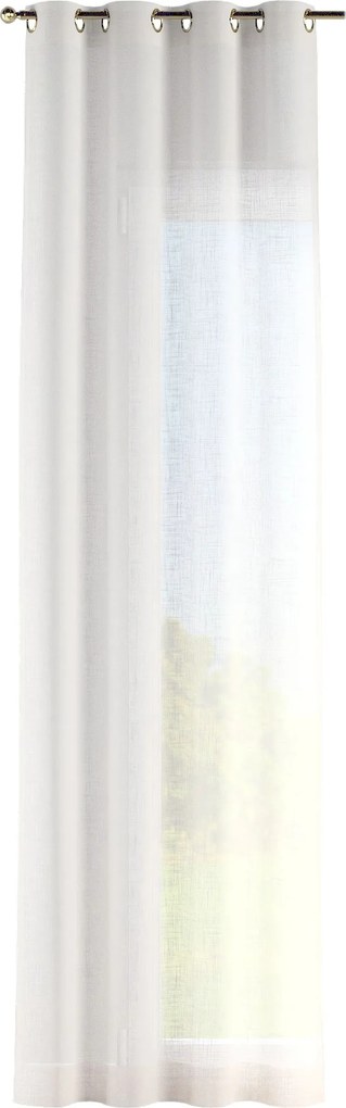 Záves s kolieskami farba produktu béžová látka polopriehľadný, zapletaná