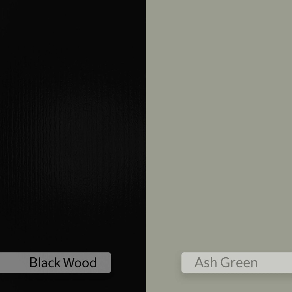 Knižnica Houseland Vale Mini čierna/sivo-zelená