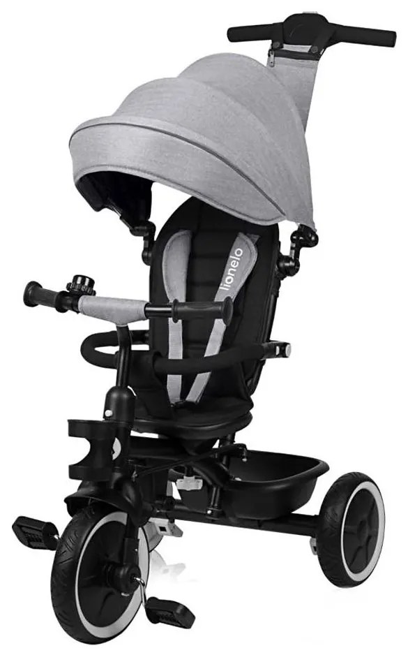 Lionelo - Detská trojkolka BERRY Sivý kameň