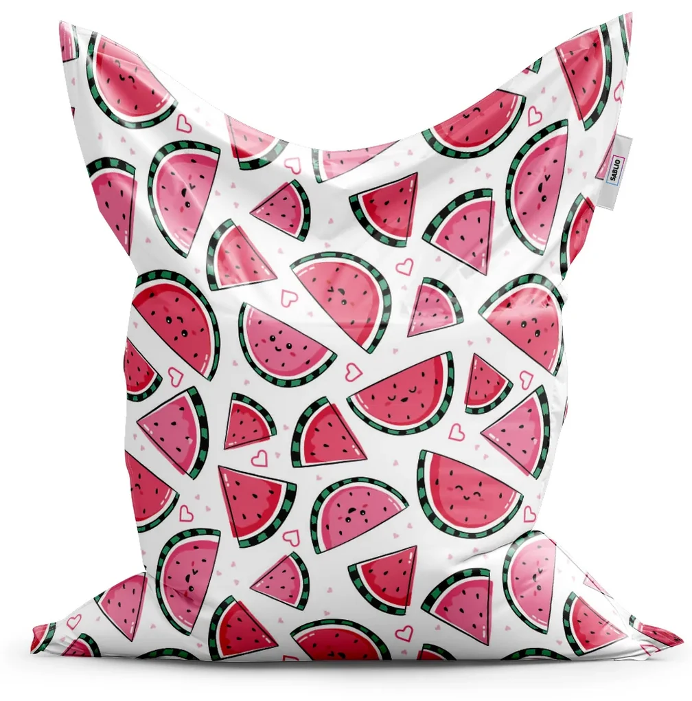 Sablio Sedací vak Vodný melón - 200x140 cm