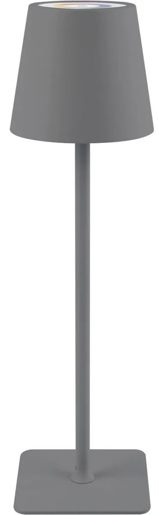 Classbach TL 4025 LED dobíjacia stolná lampa, sivá