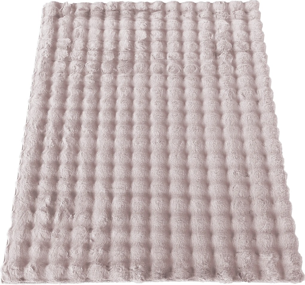 DY MERLIN 3D Ružový koberec Rozmer: 160x200 cm