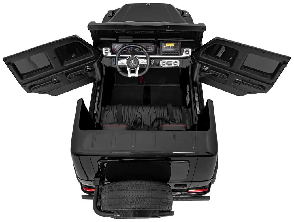 Elektrické autíčko Mercedes G63 AMG 4x200W XXL-čierne