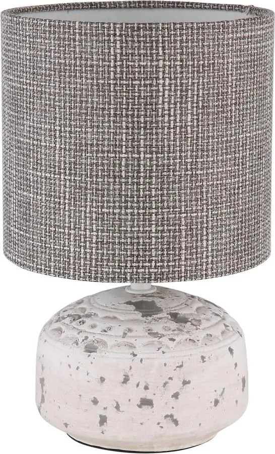Globo 21624 - Stolná lampa IGA 1xE14/40W/230V šedá/keramika