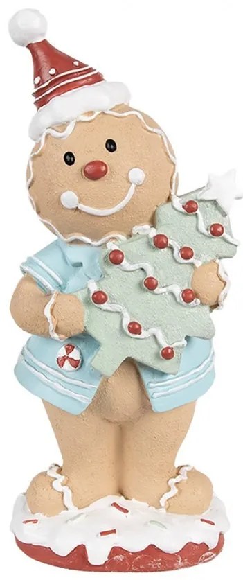 Vianočná dekorácia perníček so stromčekom Gingerbread Man - 11*8*25 cm