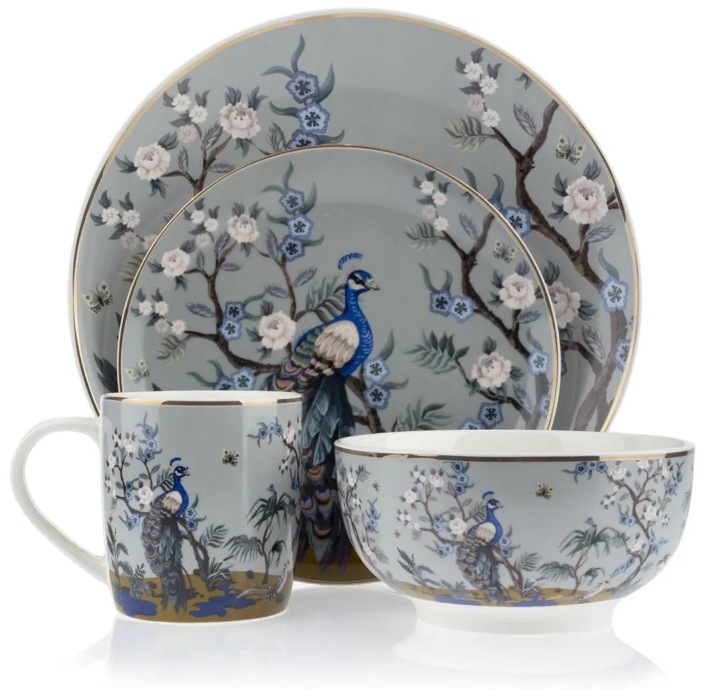 Porcelánový tanier Ashley 1, (fi) 26 cm, viacfarebný