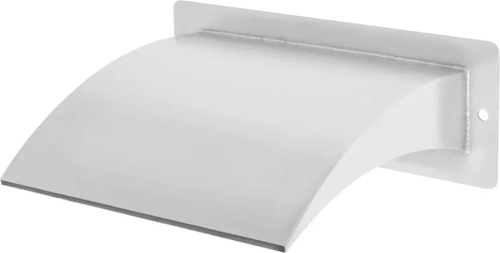 vidaXL Bazénová fontána, nehrdzavejúca oceľ 30x9x26 cm, strieborná