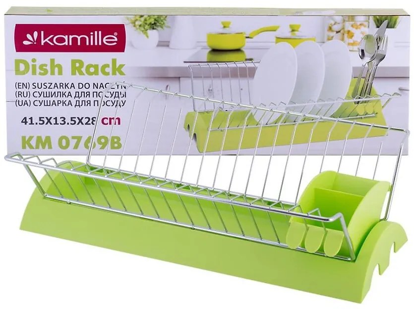 Odkvapkávač 41.5 x 28 x 13.5 cm (zelená)