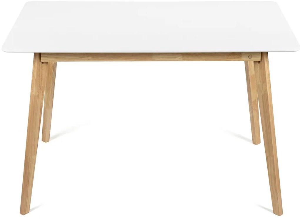 Noela Škandinávsky jedálenský stôl SCANDINAVIA 120 biely