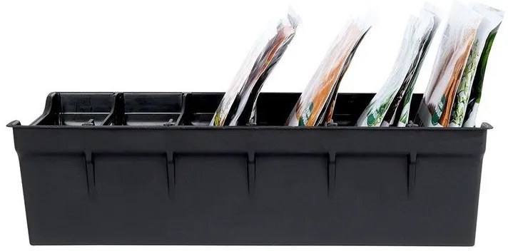 VILDE Organizér na koření v sáčcích, zásobník, BLACK ANNA