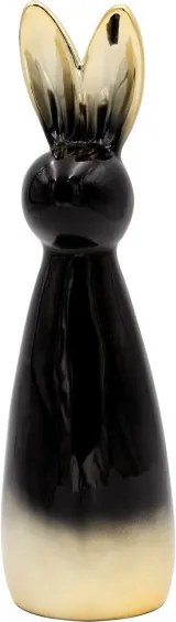Veľkonočná dekorácia FIG 199 K čierna / zlatá (2 ks)