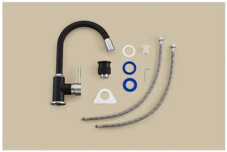 Livarno® Drezová LED batéria (saténovo čierna) (100393827)