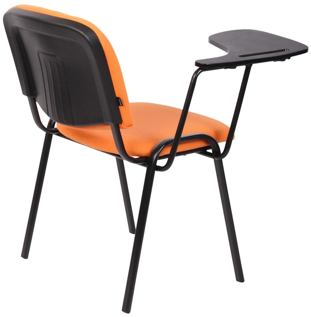 Stolička Ken s skladacím stolíkom látka - oranžová