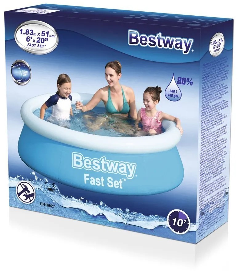 Bestway záhradný bazén 183cm x 51cm 57392