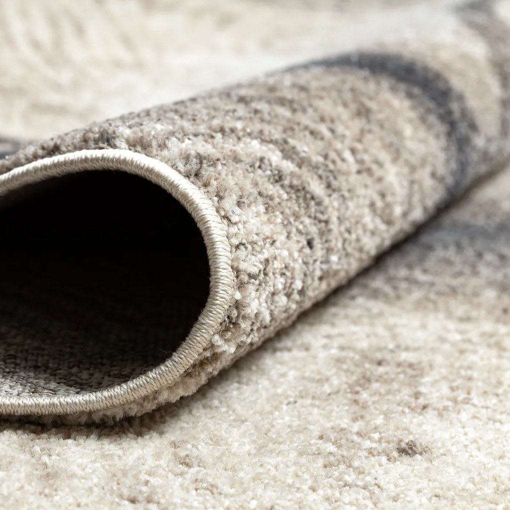 Dywany Łuszczów, Kusový koberec Fusion 9612 cream/beige, 200x290, béžová, kancelária