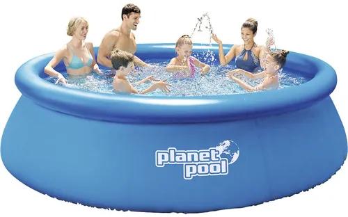 Nadzemný bazén Planet Pool Quick s nafukovacím golierom 366x91 cm modrý