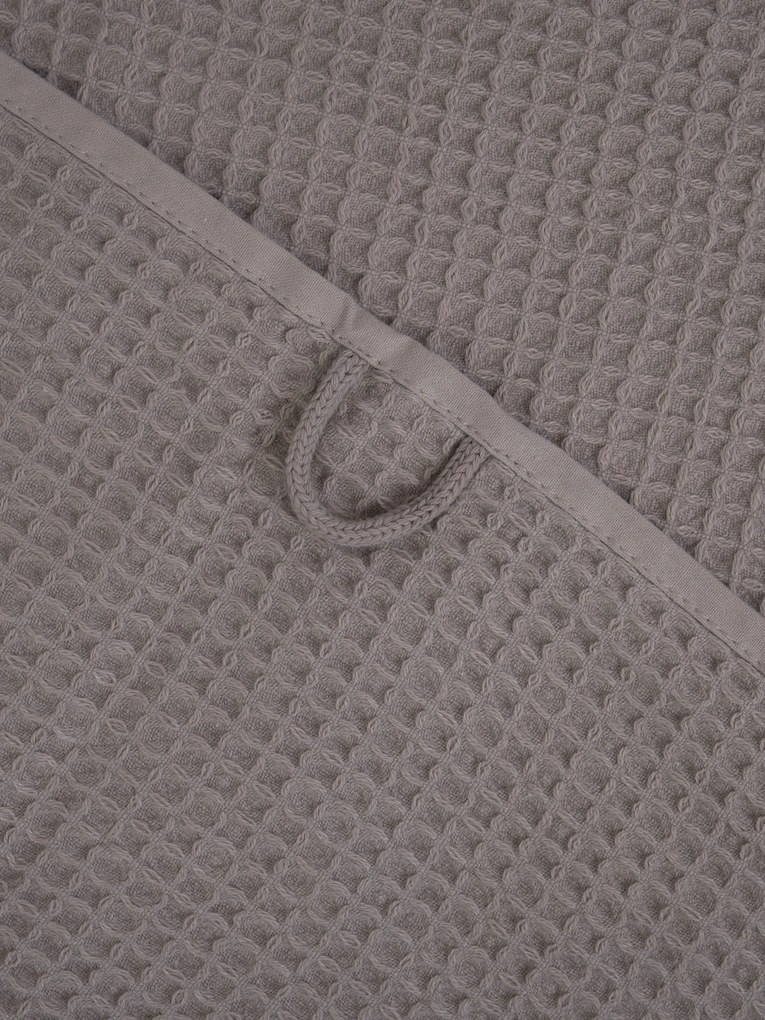 Vaflový uterák 30 × 50 cm ‒ Florencia sivo-hnedá