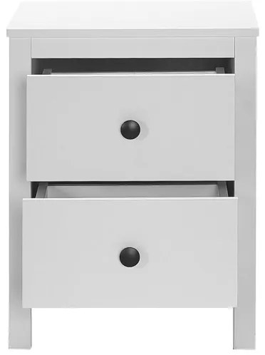 Nočný stolík 61x46 cm biela