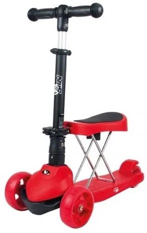 Nils Extreme Detská kolobežka 2v1 NILS Fun HLB12 - červená