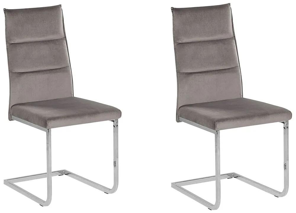 Set 2 ks. jedálenských stoličiek REDFORD (sivá). Vlastná spoľahlivá doprava až k Vám domov. 1023101