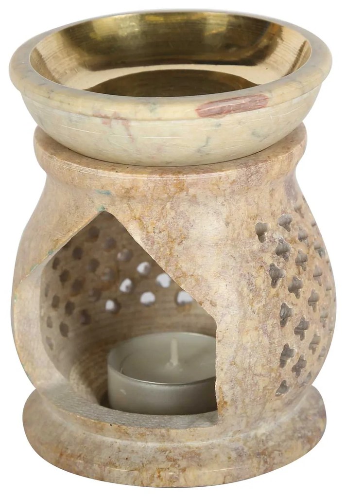 Orientálna vonná lampa Namaste - béžová