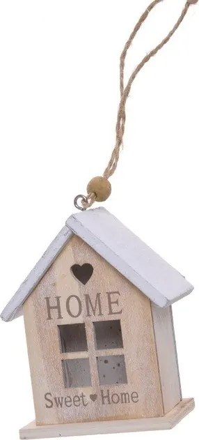 Závesný domček Home 9 cm