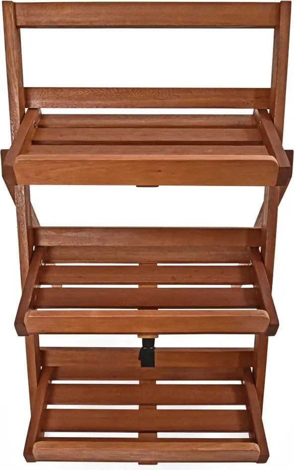 Květinový stojan Walker z masivu akácie