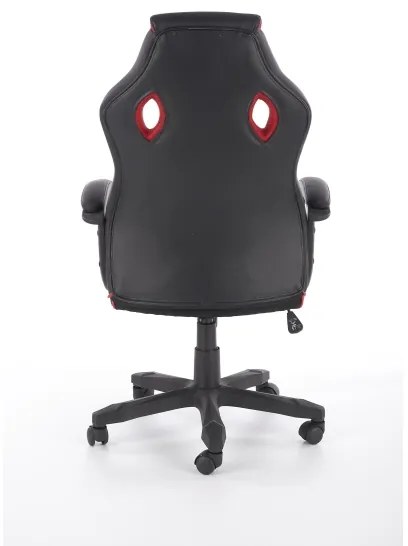 Kancelárska stolička HELO čierna/červená