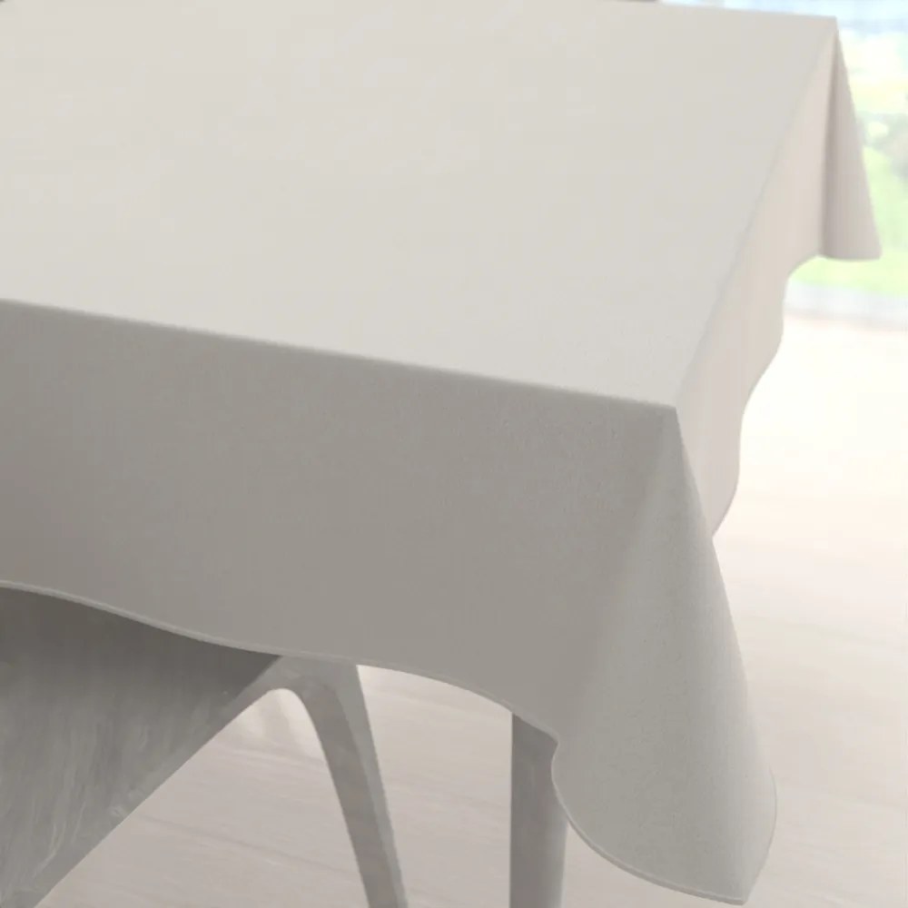 Biante Veľký dekoračný štvorcový obrus BKS-403 Svetlo sivobéžový 250x250 cm