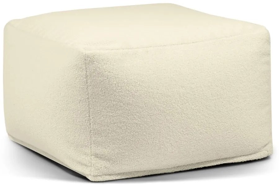 Svetlosivý sedací vak z textílie buklé Softbox MooG – SLOWDOWN