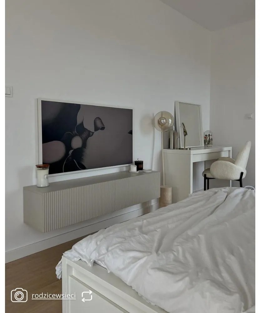 TV skrinka/stolík Vertigo 140  (sivobéžová). Akcia -22%. Vlastná spoľahlivá doprava až k Vám domov. 1099029