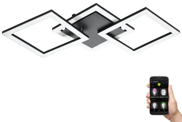 Eglo 900317 - LED Stmievateľné stropné svietidlo PARANDAY-Z LED/32,4W/230V