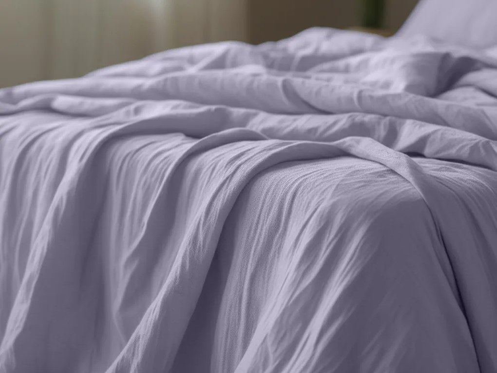 Mušelínové obliečky MUSSARI svetlofialové Rozmer obliečok: 70 x 90 cm | 140 x 200 cm