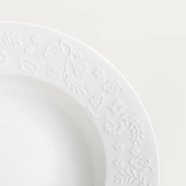 Hlboký tanier BENO biely 772498