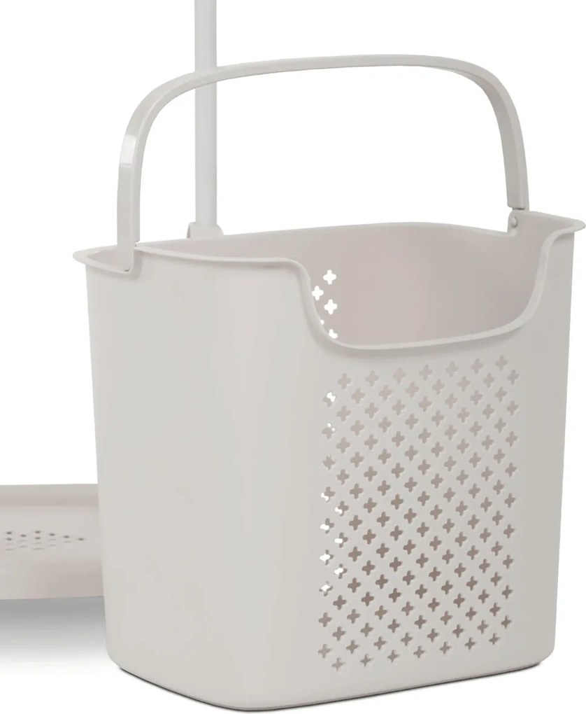 Autronic BONTEC Vešiak, plast, biela, GD-186 BGE Farba: Biela