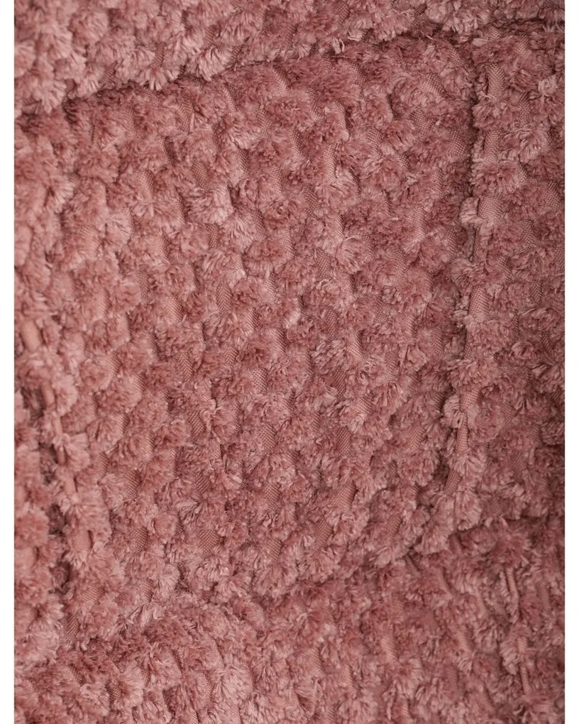 Súprava jedálenských stoličiek Bouclé CT-W1077PINK2, 4 ks