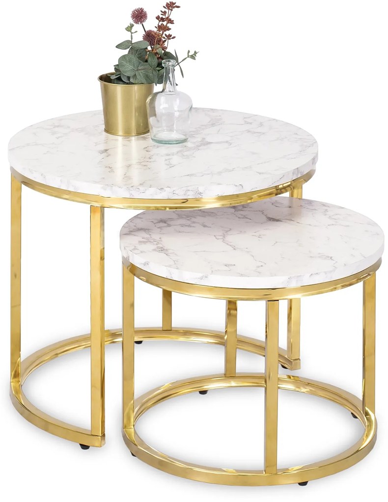 PROXIMA.store - Set dizajnových stolíkov DAFNE VEĽKOSŤ: MAXI