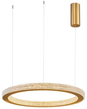 LED luster Fiore 60 zlaté