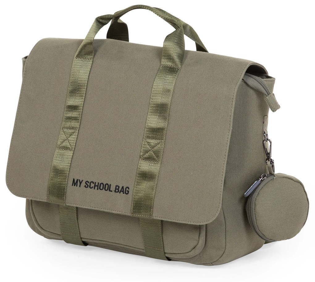 Školská taška Canvas Khaki