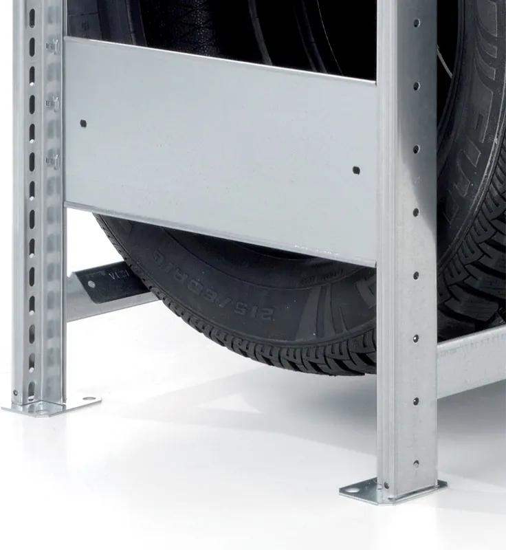 META Regál na pneumatiky, 2000 x 1300 x 400 mm, základný