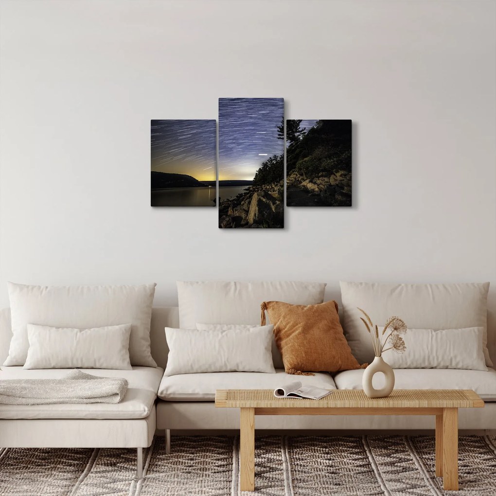 Obraz - obloha pri západe slnka (90x60 cm)