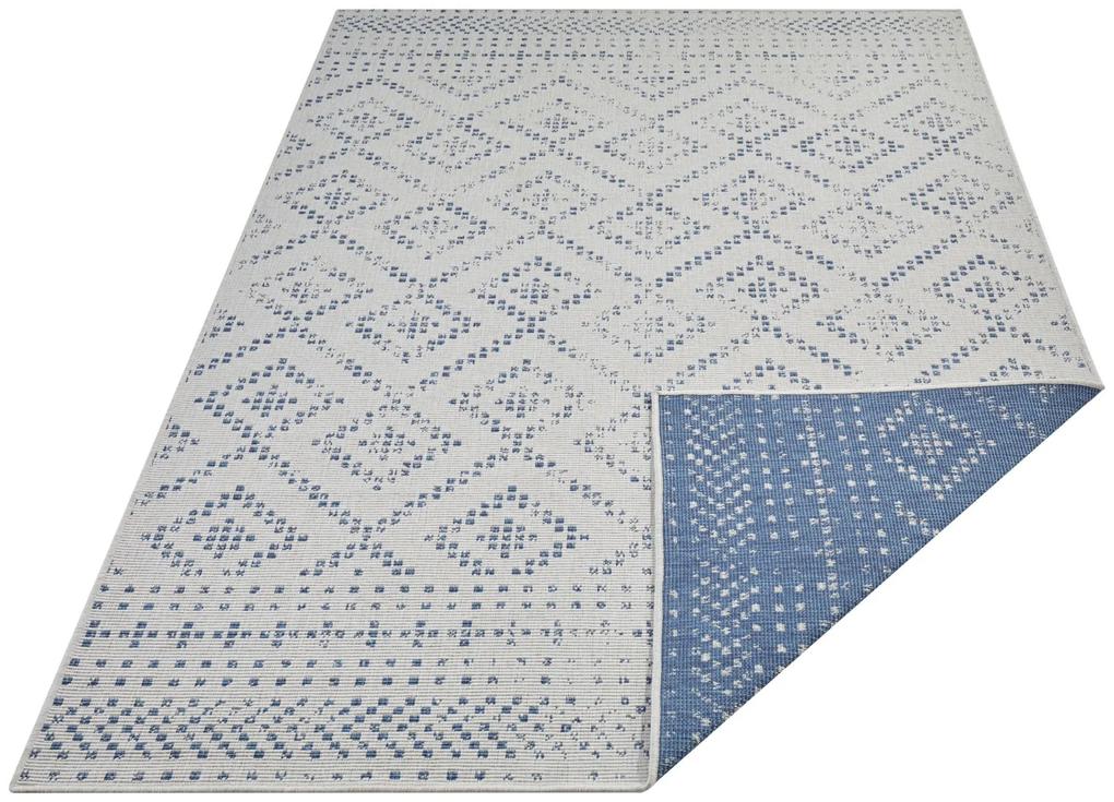 Mujkoberec Original AKCIA: 80x150 cm Kusový koberec Mujkoberec Original Nora 105006 Blue Creme – na von aj na doma - 80x150 cm